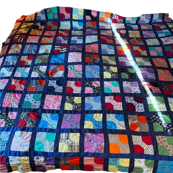 Hand Crafted Other - Handmade vintage quilt top patchworkrk bow tie